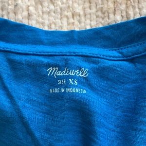 Madewell Blue T-shirt
